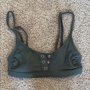 Target Women's Bikini Top - Dark Green